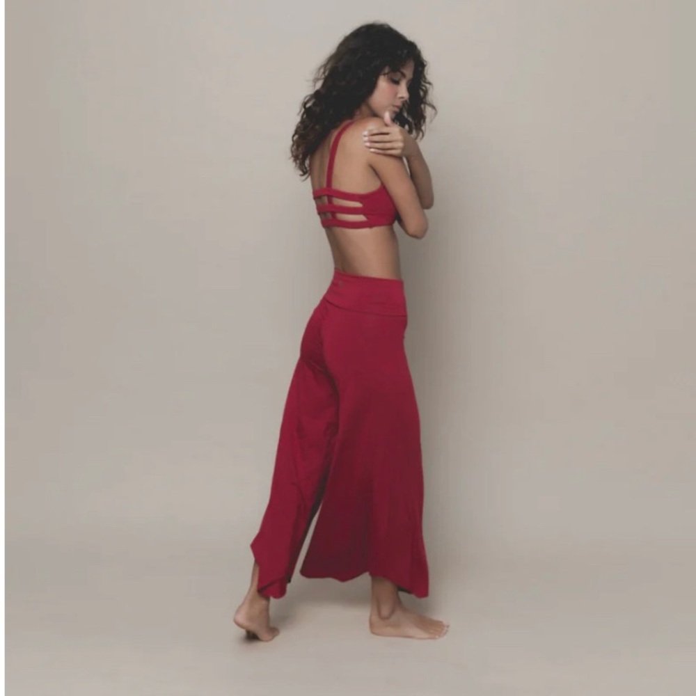 Indigo Luna Red Layla Flares. Beautiful pants for yoga and can dress them up!